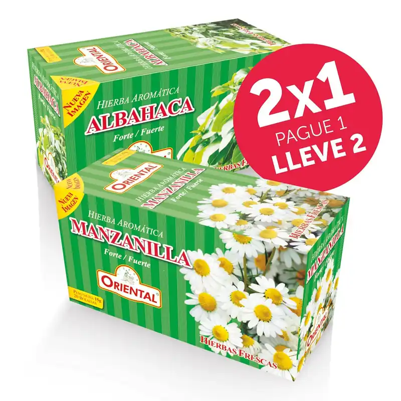 Non Perdere Aromática Oriental Manzanilla pague 1 lleve 2 x30g
