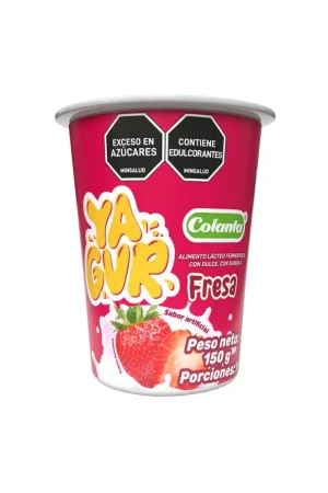 Compra Adesso Yagur Colanta Fresa Vaso x150g
