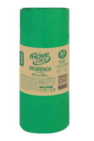 Alta Qualità Bolsa home care basura verde x65cmx80cmx30und