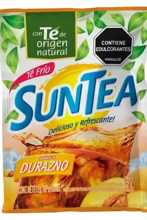 Ultime Pezzi Te en Polvo Suntea Durazno Rinde 2lt x12grs