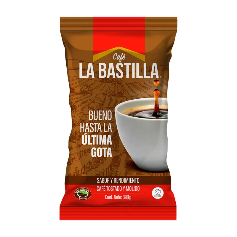 Consegna Rapida Café La Bastilla Tostado Molido x390grs
