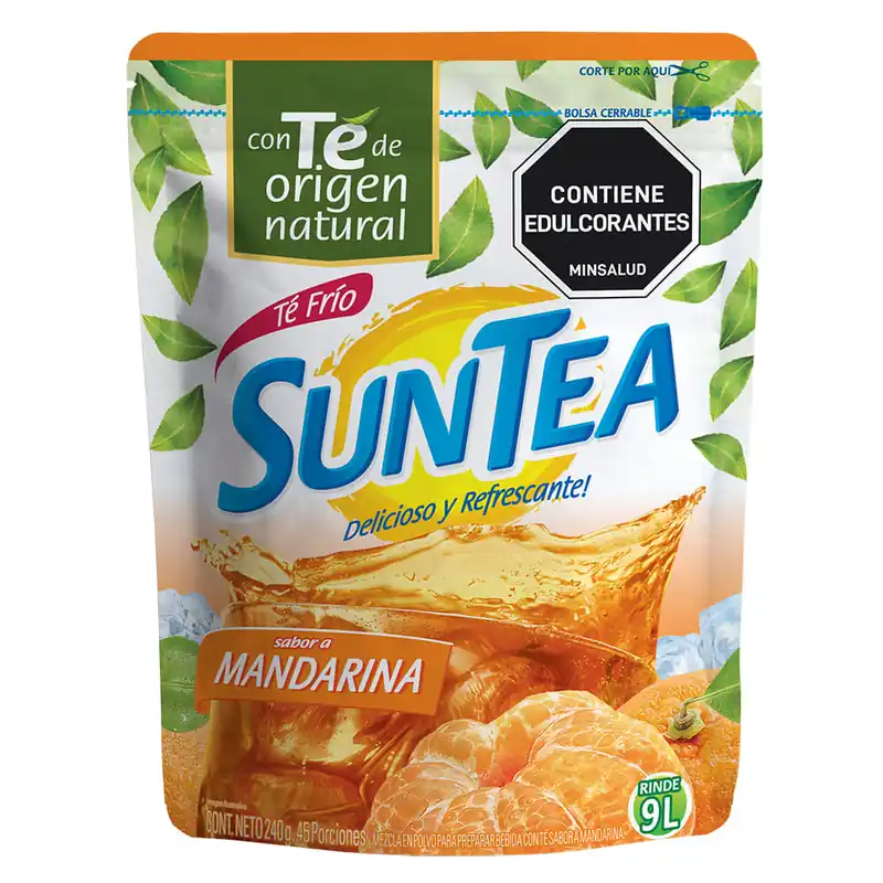 Nuova Collezione Te en Polvo Suntea Mandarina Rinde 9Lt 240g