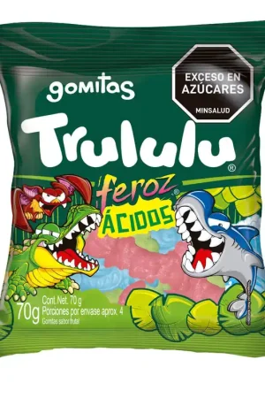 Compra Oggi Stesso Gomitas Trululu Mini Feroz x70grs