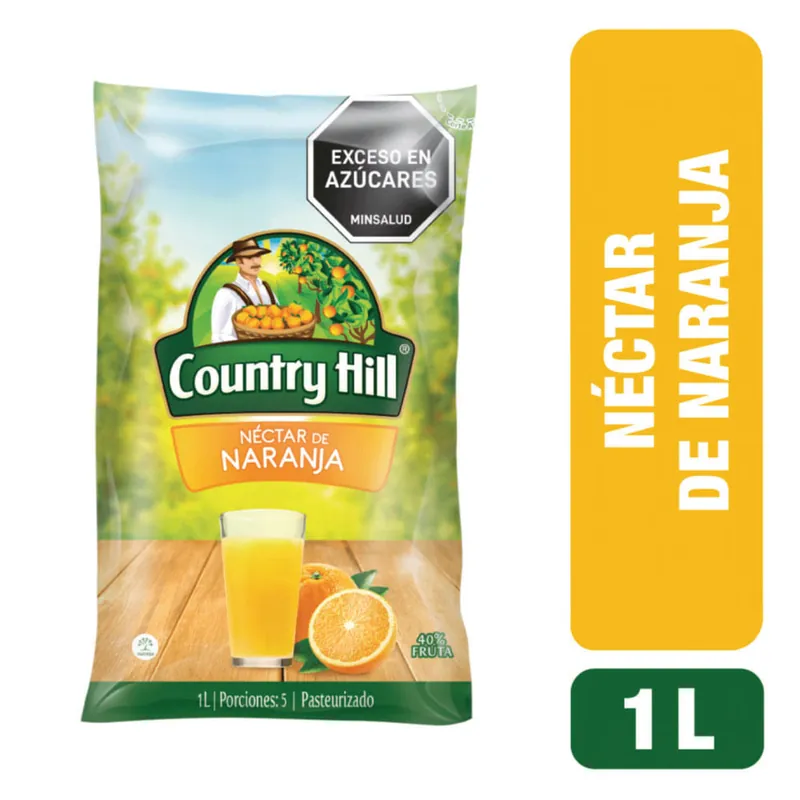 Bestseller Néctar Country Hill Naranja Endulzada 1 L