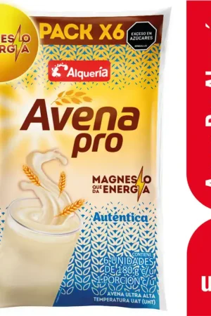 Avena Pro Alqueria Autentica con extra Magnesio x6unds Pagamento Sicuro