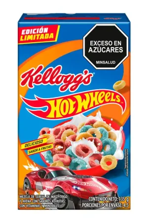 Cereal Kellogg's Hot Wheels x135grs Popolare