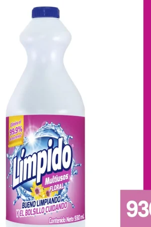 Blanqueador Multiusos Límpido Floral Botella 930ml Certificato