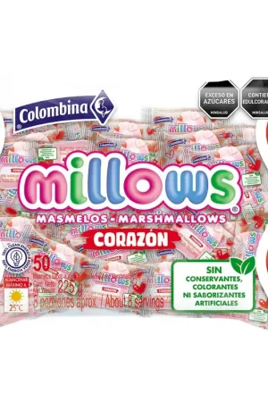 Alta Qualità Masmelo Millows Corazon X50 Unidades X225g
