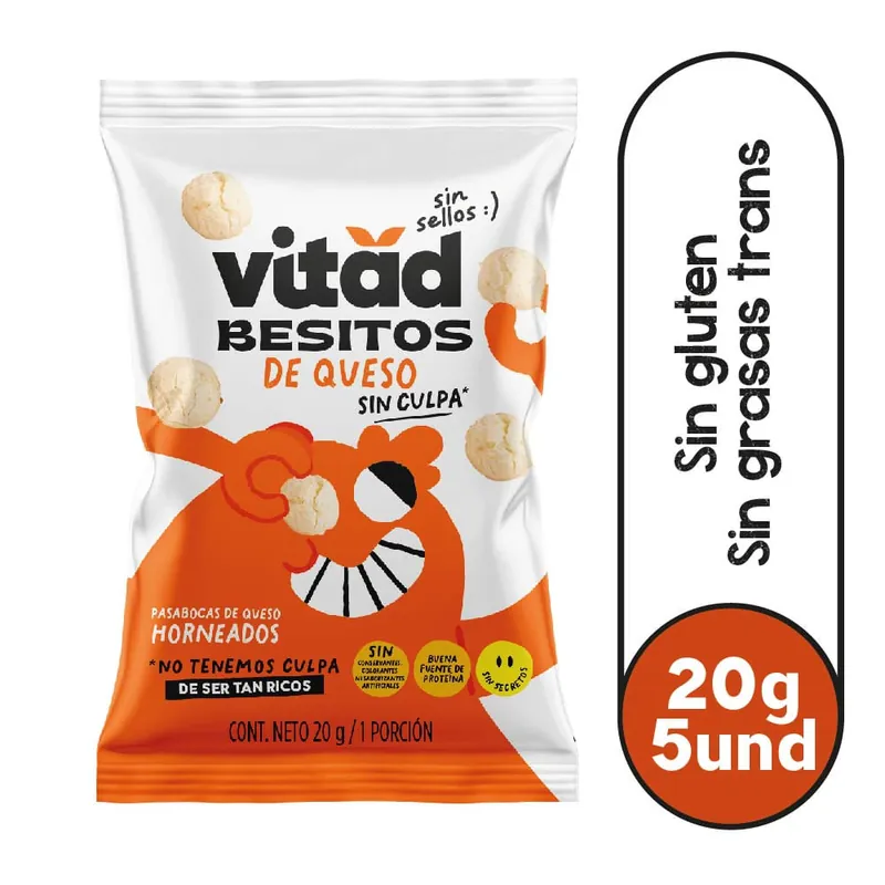 Besitos de Queso x5 unidades Offerta