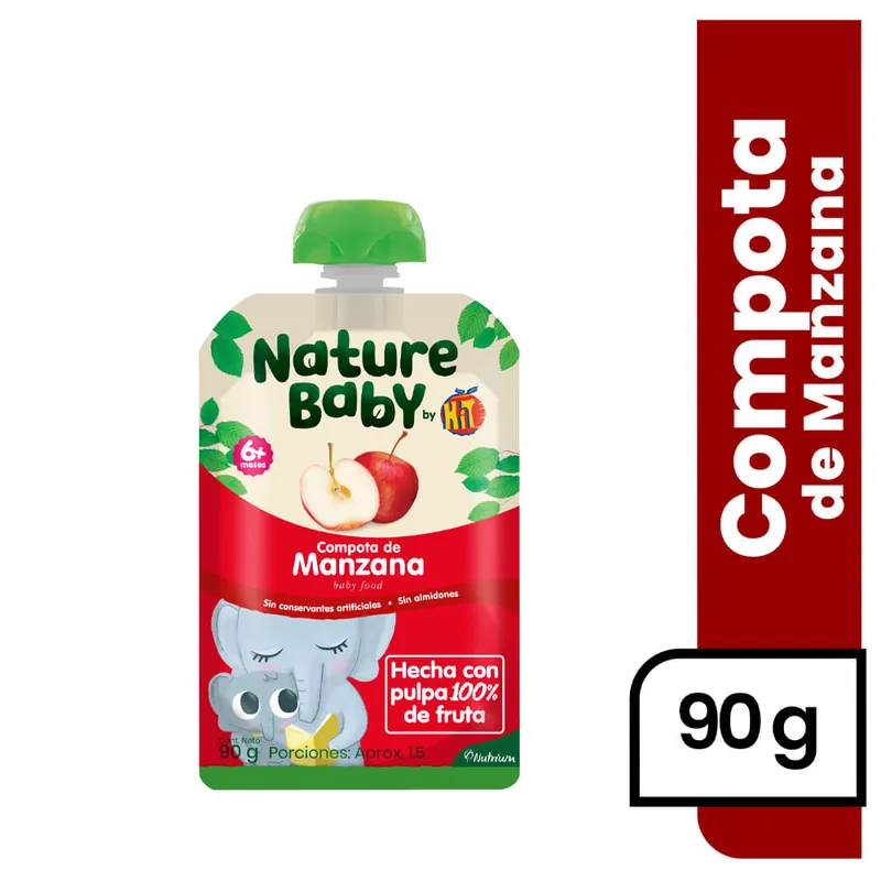 Compota Nature Baby Hit Manzana x90grs Ordina Subito