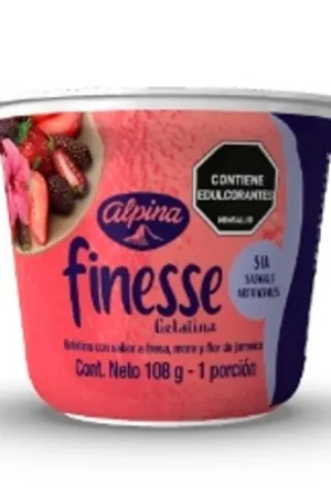 Bestseller Gelatina Finesse Frutos Rojos x108grs