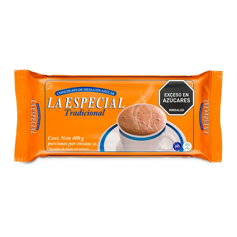 Chocolate La Especial Tradicional x400grs Ordine In Blocco