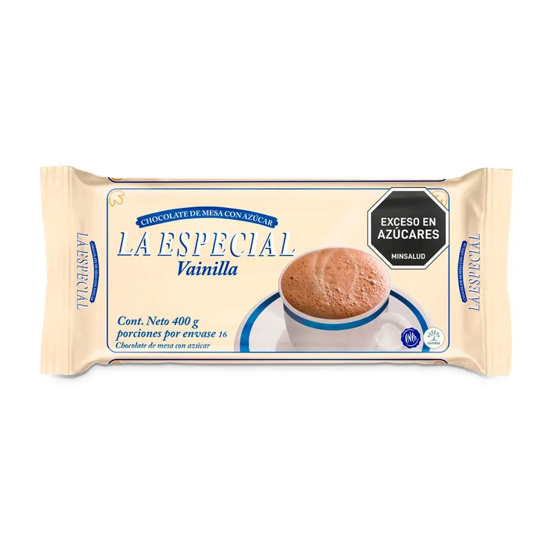 Chocolate La Especial Vainilla x400grs Soddisfatti O Rimborsati