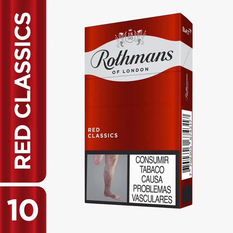 Cigarillo Rothmans Red Classics x10 Und Acquista Ora