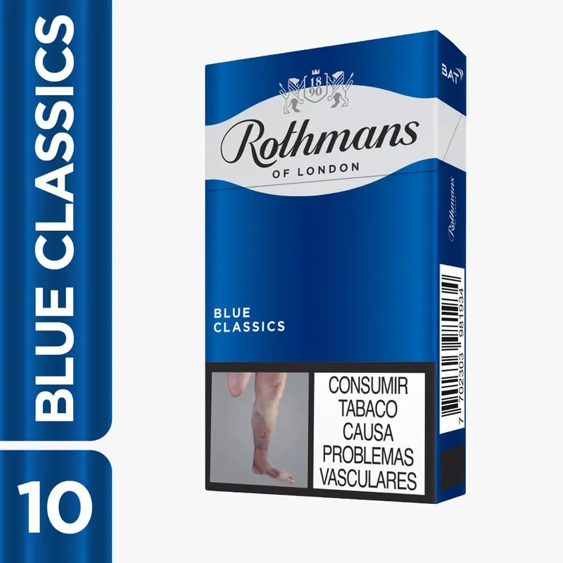 Cigarillo Rothmans Blue Classics x10 Und Più Venduto