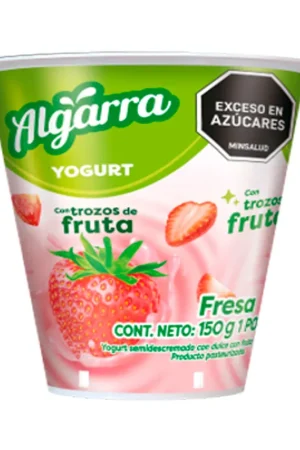 Yogurt Algarra Fresa Vaso x150grs Moderno