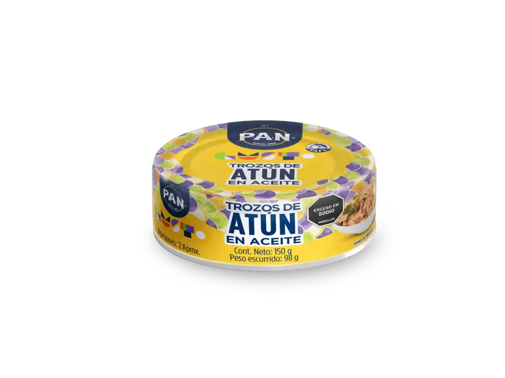 Atún Pan trozos aceite x150g pn Artigianale
