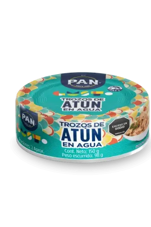 Atún Pan trozos agua x150g pn Esclusivo