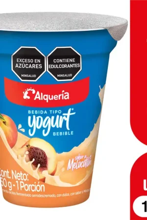 Bebida tipo yogurt Alqueria Melocoton vaso 150 gr Must-Have