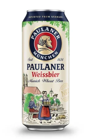 Cerveza Paulaner Weissbier Lata 500ml Artigianale