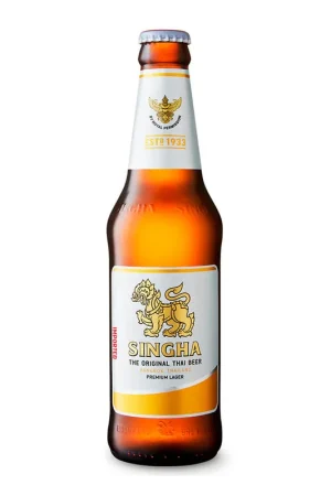Cerveza Singha Laguer Lata x330ml Lusso