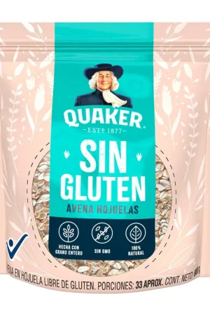 Avena Quaker Hojuelas Sin Gluten x800grs Fatto A Mano