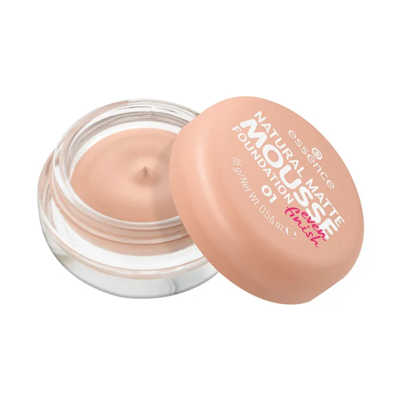 Base Essence Mousse Natural Matte Tono 01 x16grs Economico