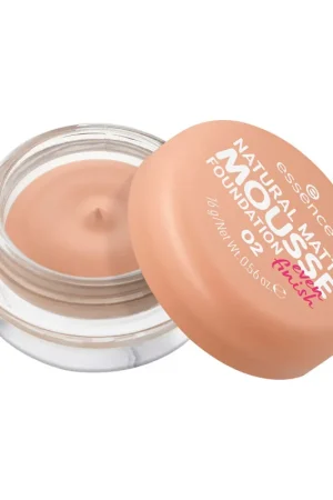 Base Essence Mousse Natural Matte Tono 02 x16grs Subito Disponibile