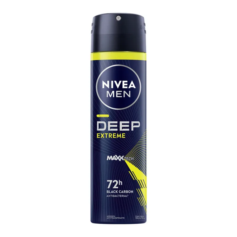Desodorante Nivea Aer Deep Extreme x150ml Popolare