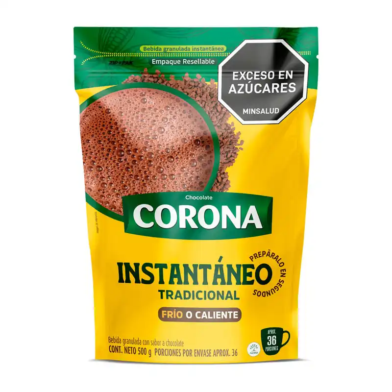 Chocolate Corona Instantáneo Tradicional x500grs Occasione Imperdibile