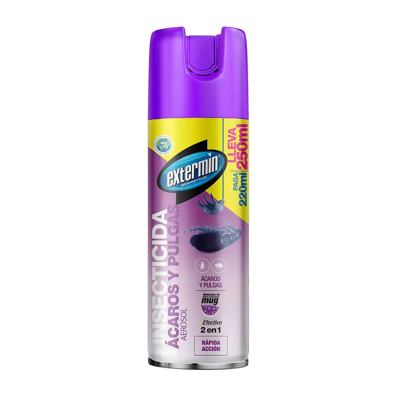 Artigianale Insecticida Extermin Ácaros Pulgas x250ml