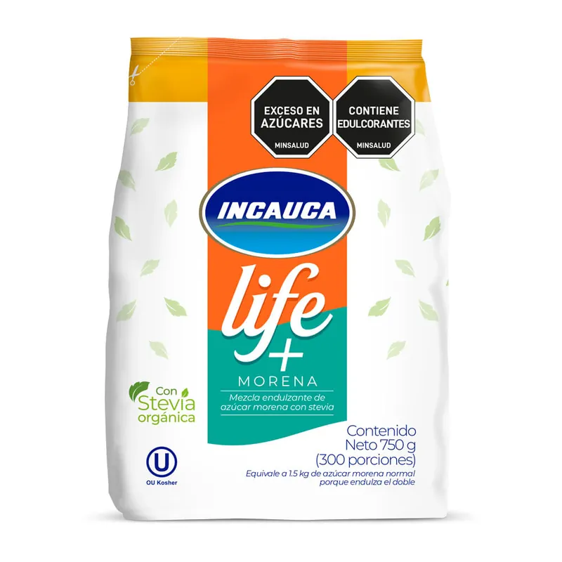 Certificato Azúcar Incauca Life Morena x750grs