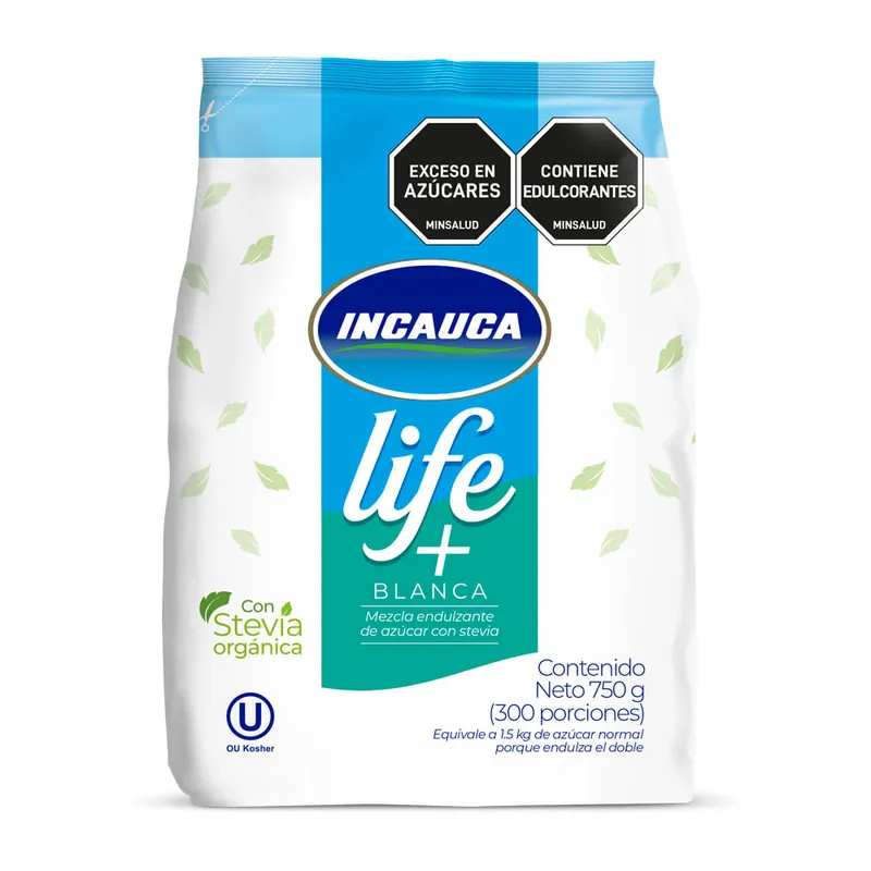 Azúcar Incauca Life Blanca x750grs Di Tendenza
