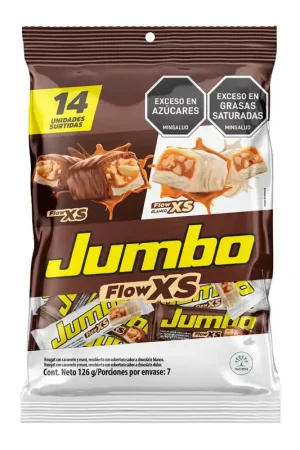 Compra Oggi Stesso Chocolatina Jumbo Flow Xs x126grs