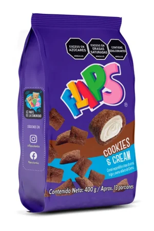 Cereal Flips Cookies & Cream x400grs Ultima Occasione
