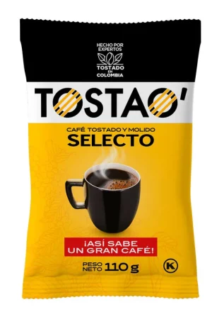 Café Tostao SelectoTostado Molido x110grs Nuova Collezione
