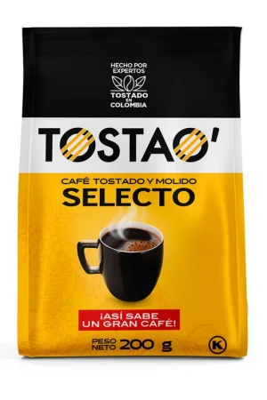 Café Tostao SelectoTostado Molido x200grs Spedito Oggi