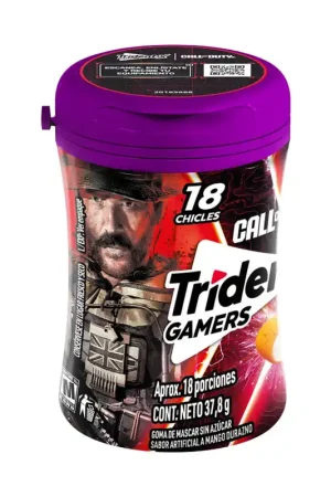 Chicles Trident Gamers x37 8grs Spedizione Gratuita