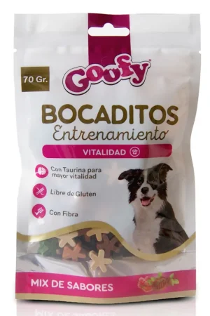 Consegna Rapida Snack Perro Bocadito de Entrenamiento Goofy 70grs