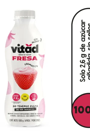 Bebida de yogurt Vitad Fresa sin Sellos 1000g A Buon Prezzo