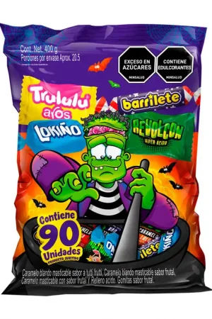 Occasione Caramelo Super Surtido Halloween x90 Und x400grs