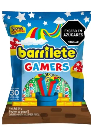 Caramelo Barrilete Gamers x30 Und x8grs Prezzo Conveniente