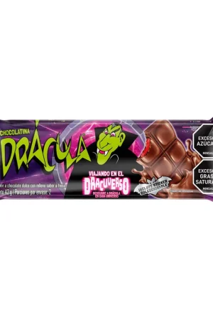 Chocolatina Dracula Dracuverso Fresa x42grs Novità