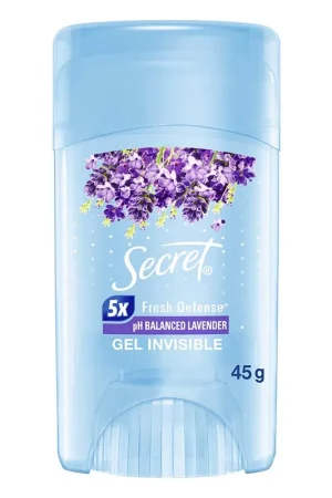 Artigianale Desodorante Antitranspirante Mujer Secret en Gel Ph Balanced Lavender 45 grs