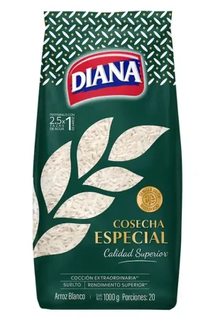 Arroz Blanco Diana Cosecha Especial 1kg Lusso