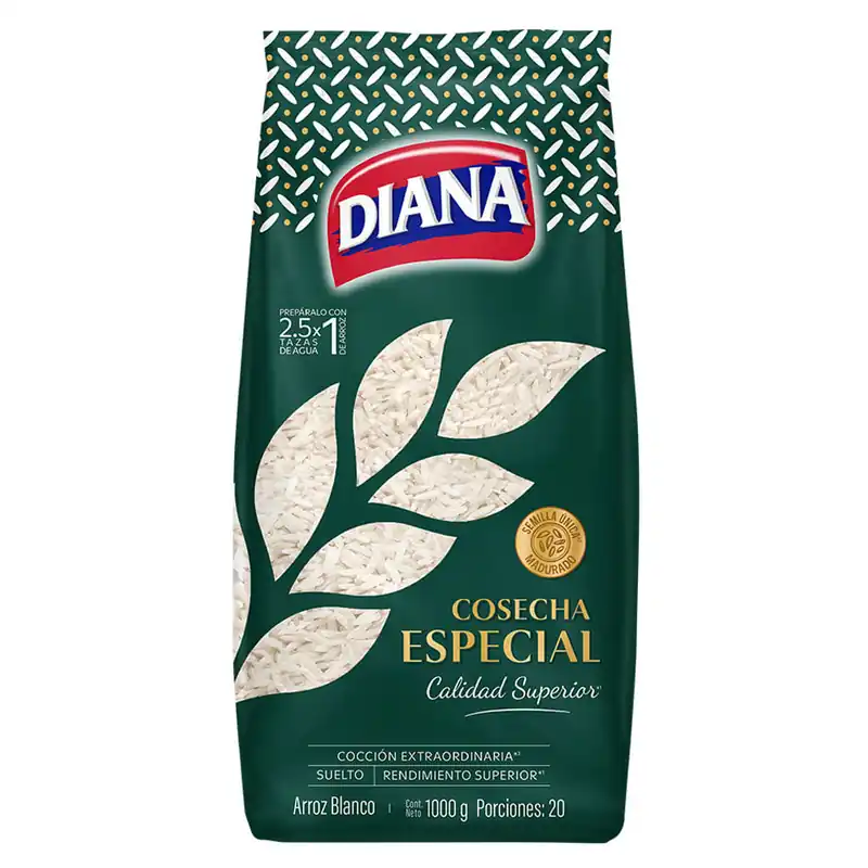 Arroz Blanco Diana Cosecha Especial 1kg Lusso
