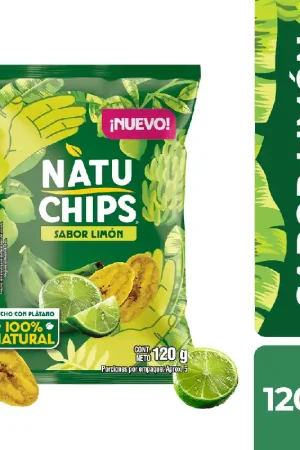 Bestseller Plátano Natuchips Limon x120grs