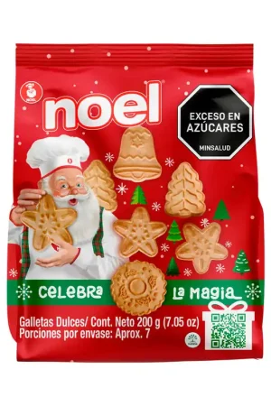 Consegna Rapida Galleta Noel Navidad Bolsa Celebra Magia x200grs