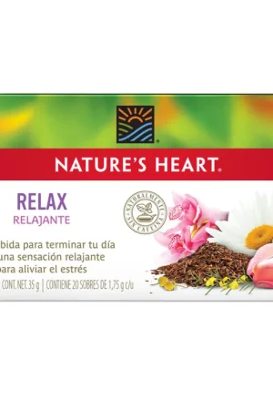 Infusión Nature's Heart relax x20 und x175g c-u Subito Disponibile