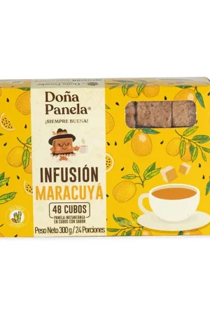 Compra Online Panela Doña Panela 48 cubos maracuyá x300g